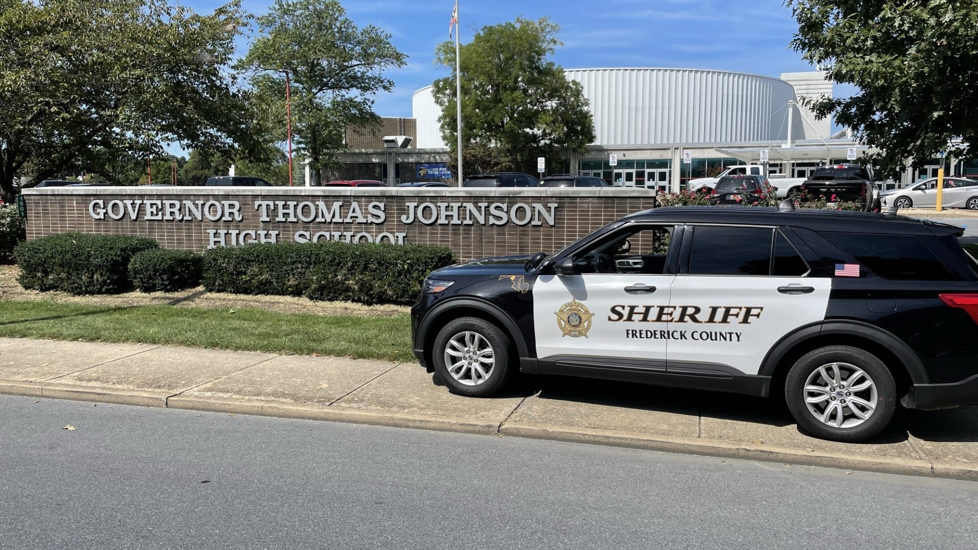 The year started off with school resource officers breaking up a fight between two students at Governor Thomas Johnson High School.