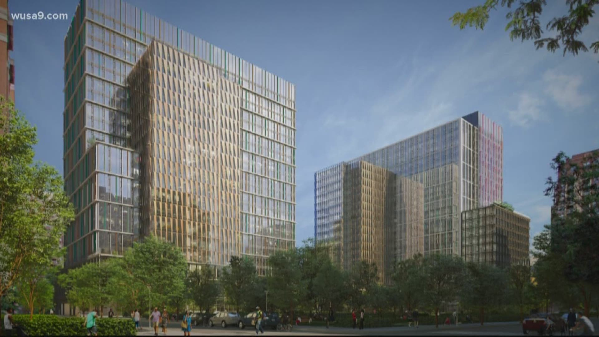 Amazon has been given the go-ahead to build it's new Met Park near Pentagon City.