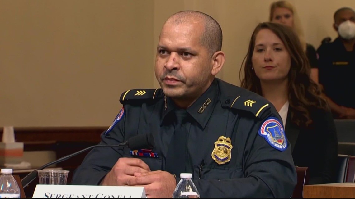 Capitol Police Officer reacts to Jan. 6 hearings