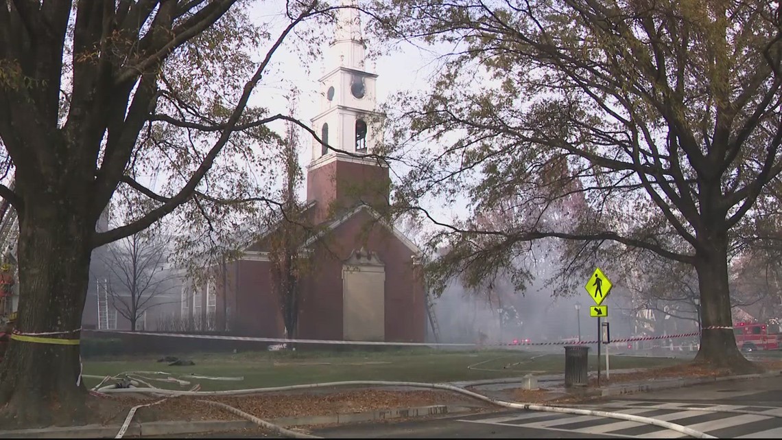 Church fire causes 10 million in damages in Maryland