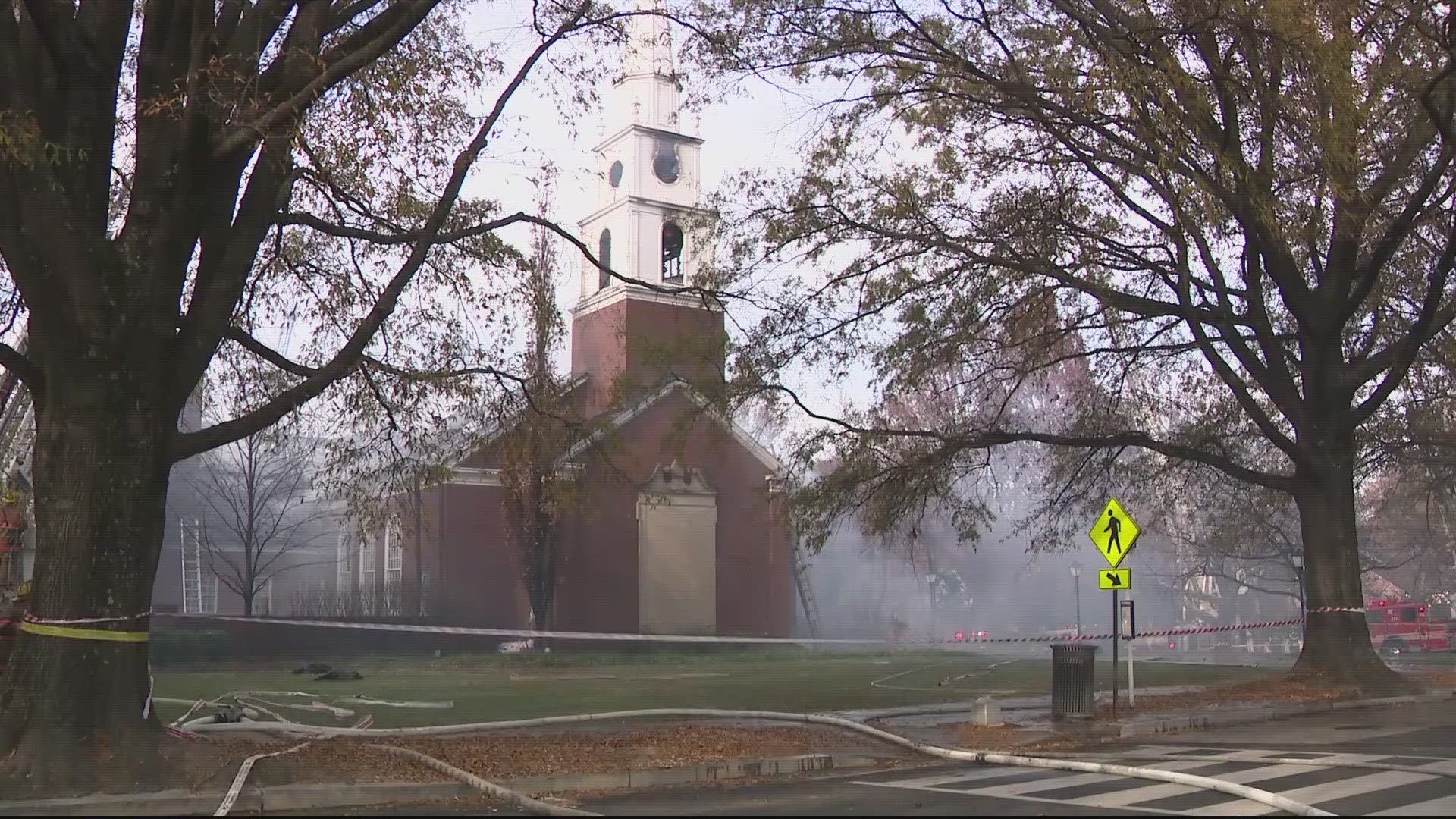 The church is located at 5460 Western Ave. in Chevy Chase at the border of Maryland and D.C.