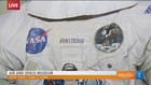 Neil Armstrong's spacesuit draws huge crowds to the National Mall