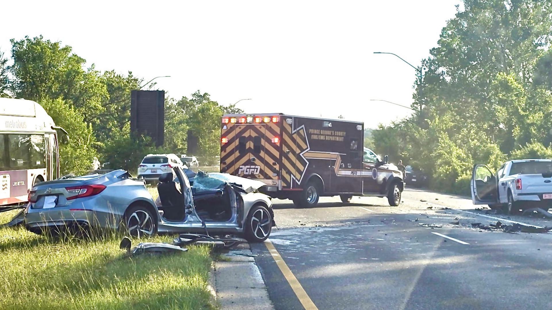 Multi-vehicle crash on US 50 under investigation | wusa9.com