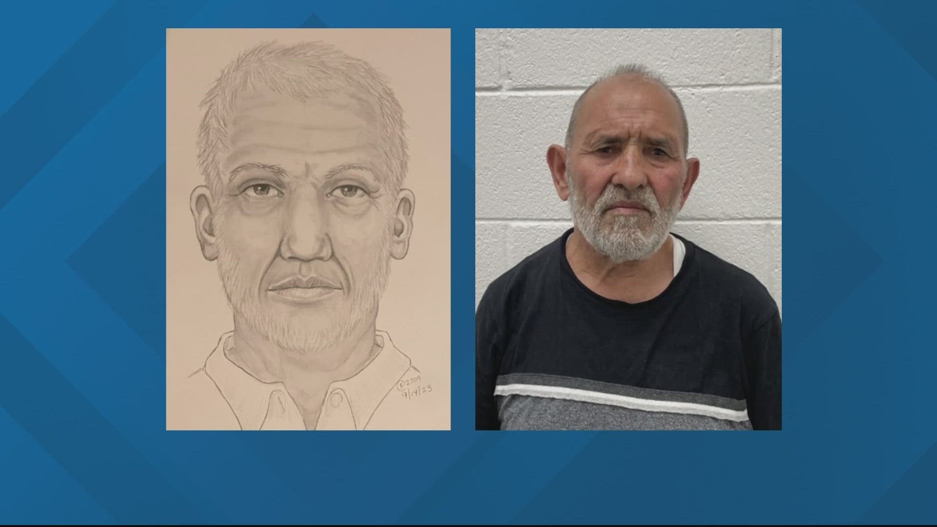 Police arrested a 65-year-old man who they say groped at least two juveniles in the Burke area, the West Springfield Police District said Monday.
