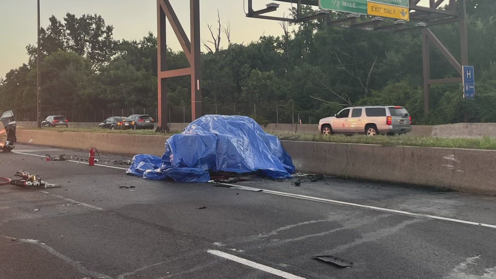 Maryland State Police are investigating a hit-and-run crash and a crash that happened right after that resulted in the deaths of two people Friday morning in Montgom