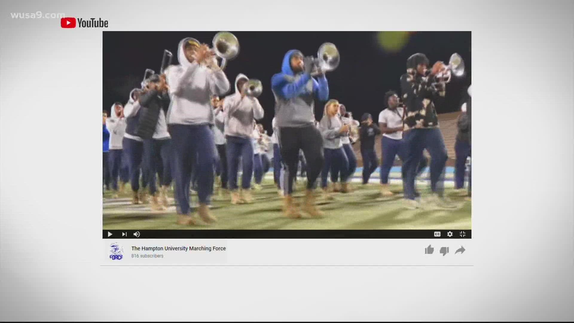 It's the first time the Hampton band will perform at the Thanksgiving Day parade.