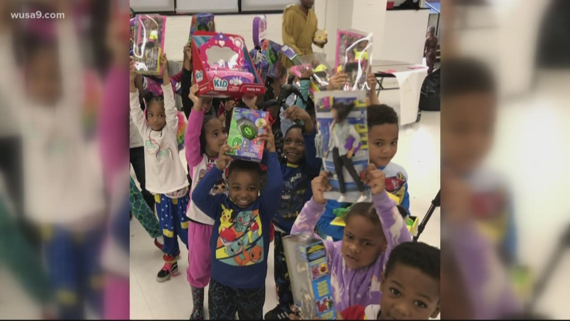 'These kids face things you could never imagine, but they come to school every day and smile, so why not give them that joy?' Azel Prather Jr. says.