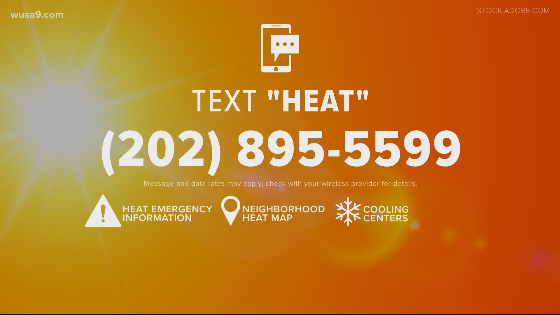 D.C. has activated a Heat Emergency for Tuesday, July 6 and Wednesday, July 7, 2021, due to expected high temperatures in the city, according to Mayor Bowser.