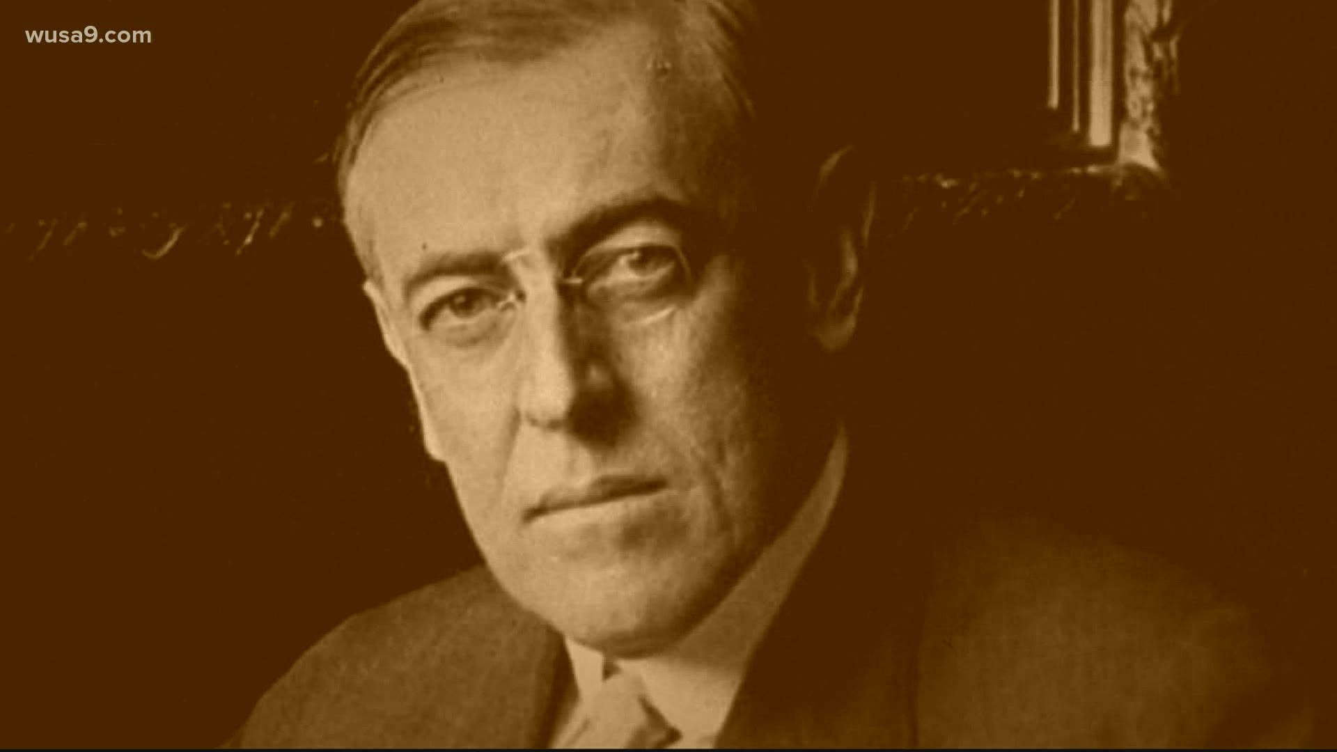 Another President faced a severe diagnosis back in 1918. Woodrow Wilson would be the first U.S. president to be stricken during a pandemic with the Spanish Flu