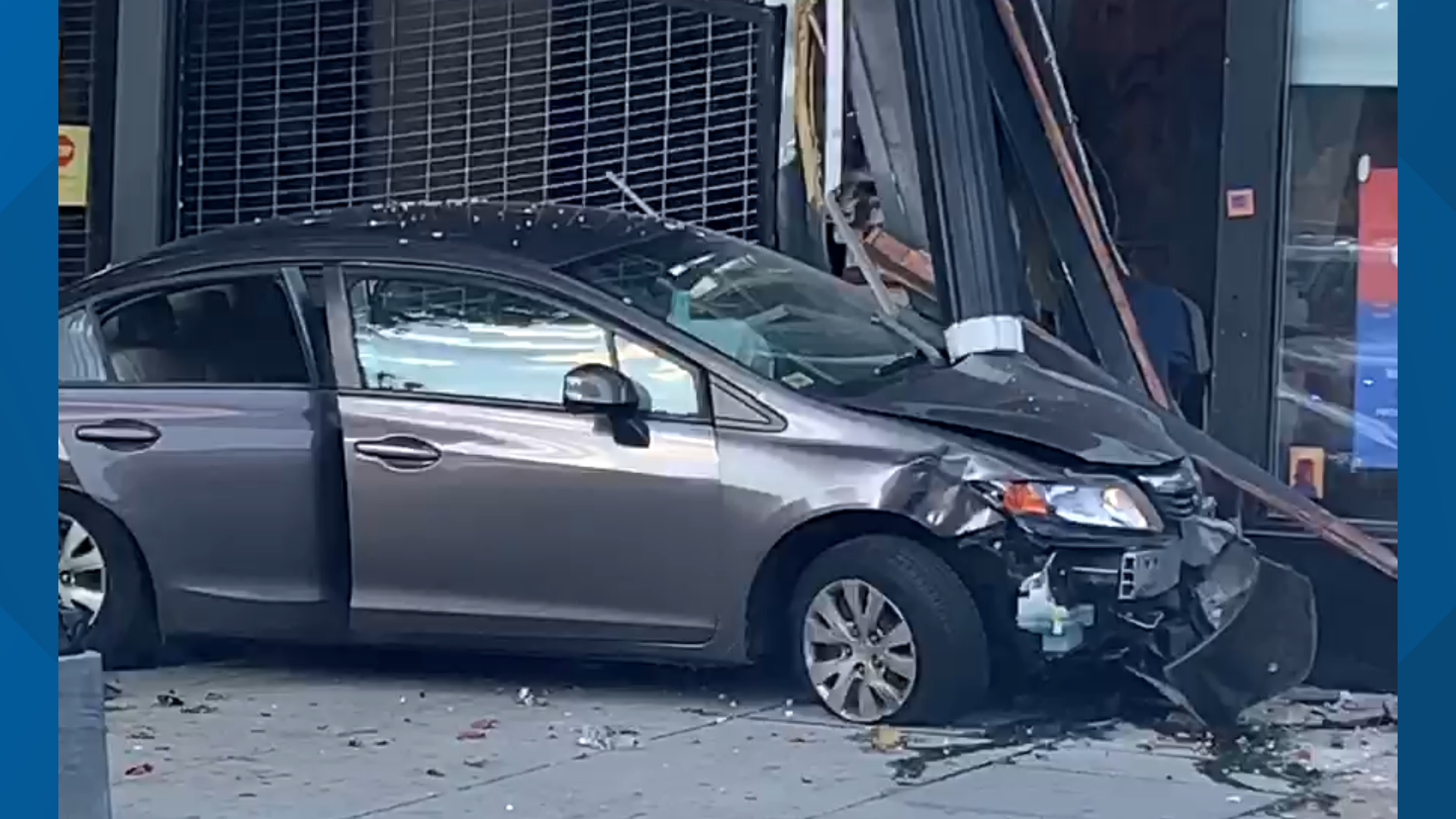 car crashes into Washington DC storefront in Northwest | wusa9.com