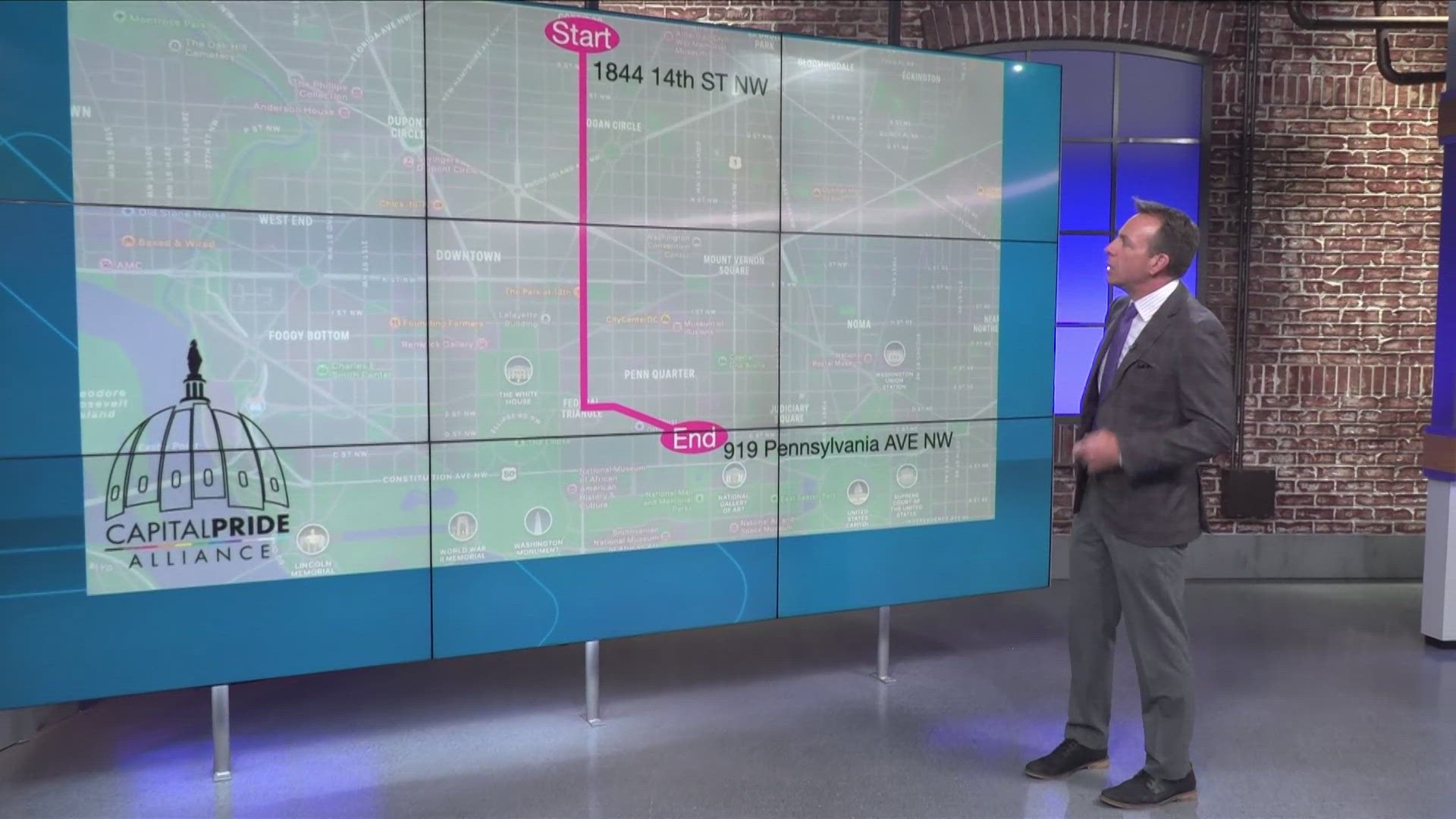 The new route is a test for next year as D.C. hosts World Pride.