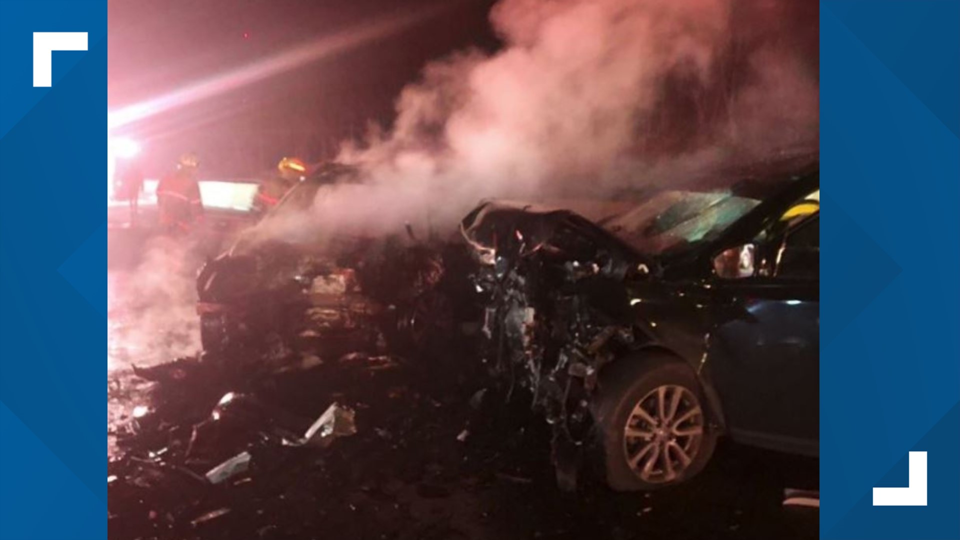 Head-on collision, fiery crash on Outer Loop of Beltway | wusa9.com