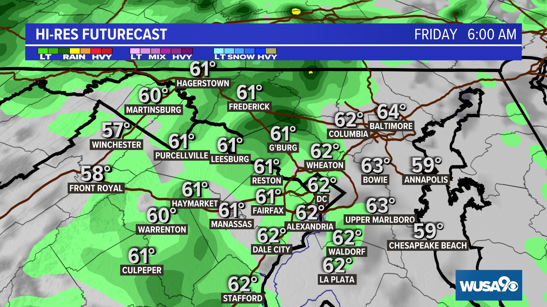Timing strong storms Thursday in the DMV | wusa9.com
