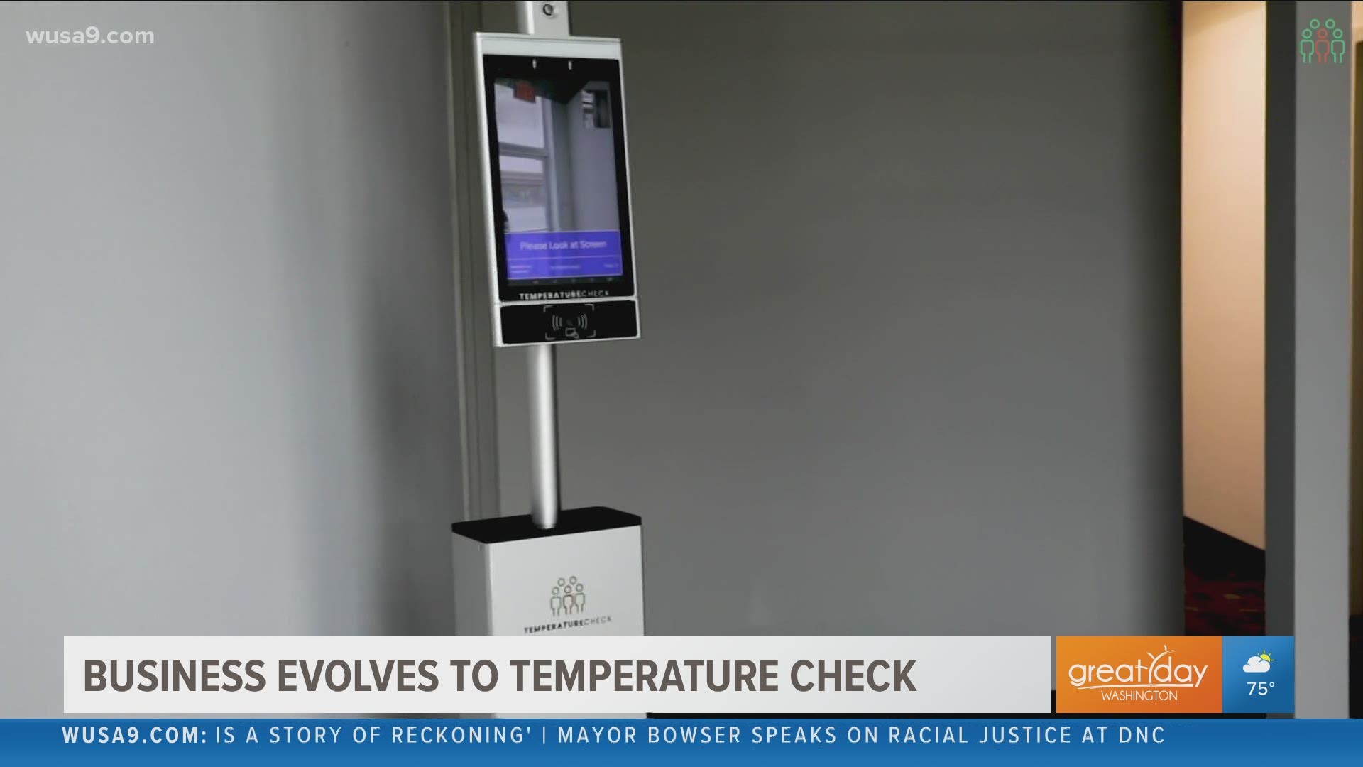 Bruce Pike, founder and CEO explains how his new company Temperature Check helps restaurants and businesses help their patrons and clients feel safe.