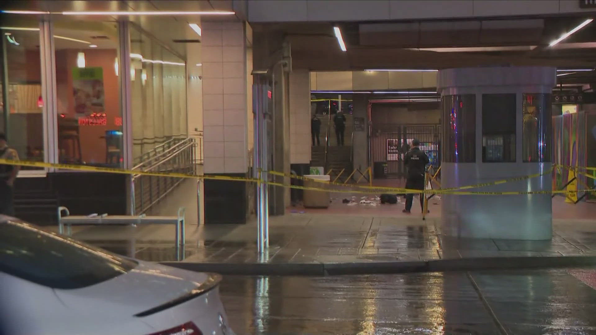 Police have not released any details regarding why the officer opened fire. 
