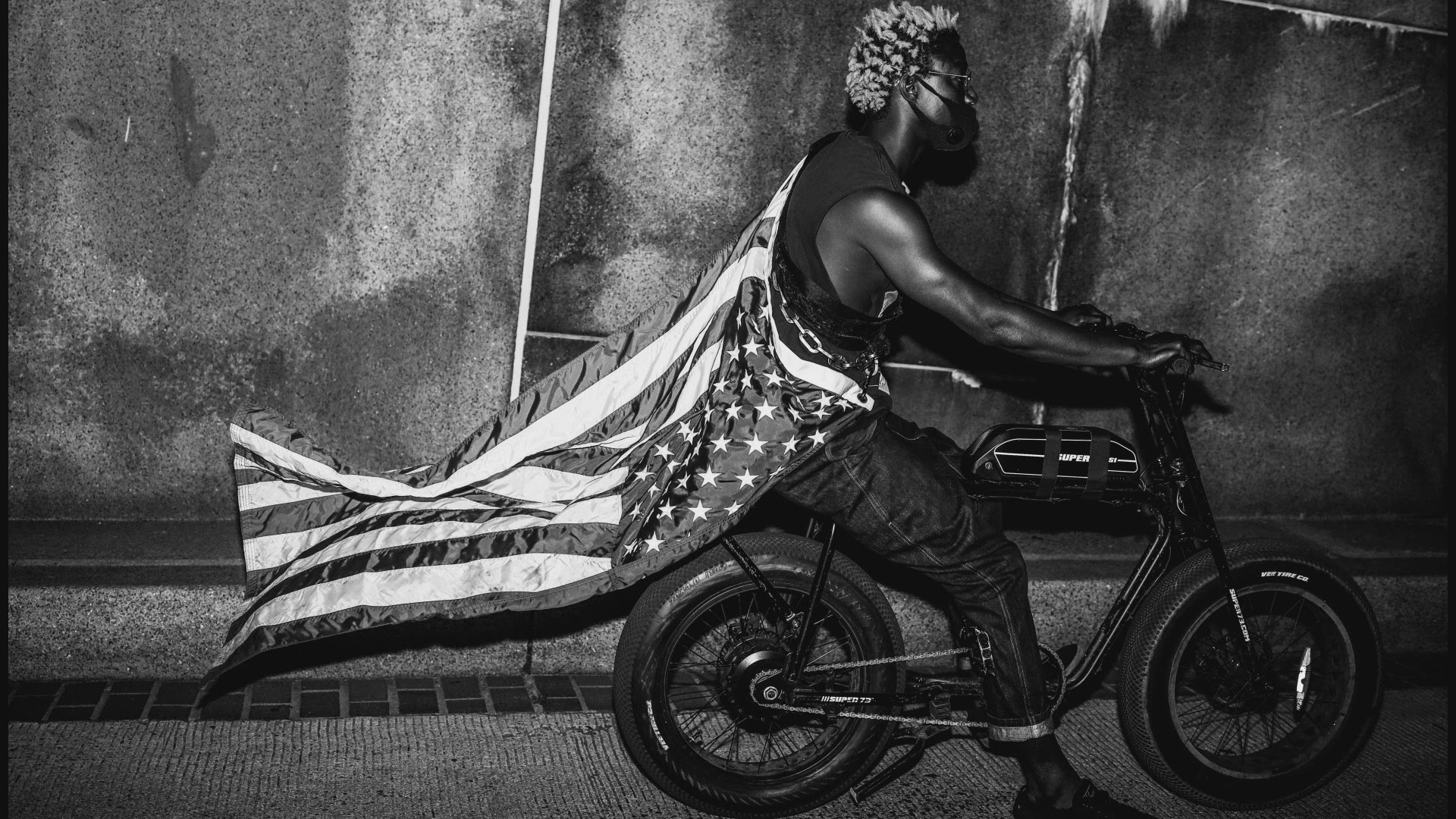 Photographer Conrado Muluc captures protesters through his lens