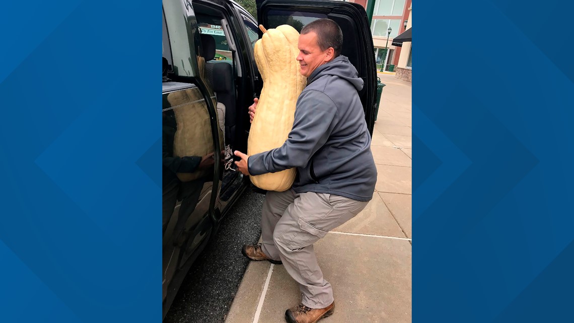 Virginia man breaks state record for largest butternut squash - Vimarsana News