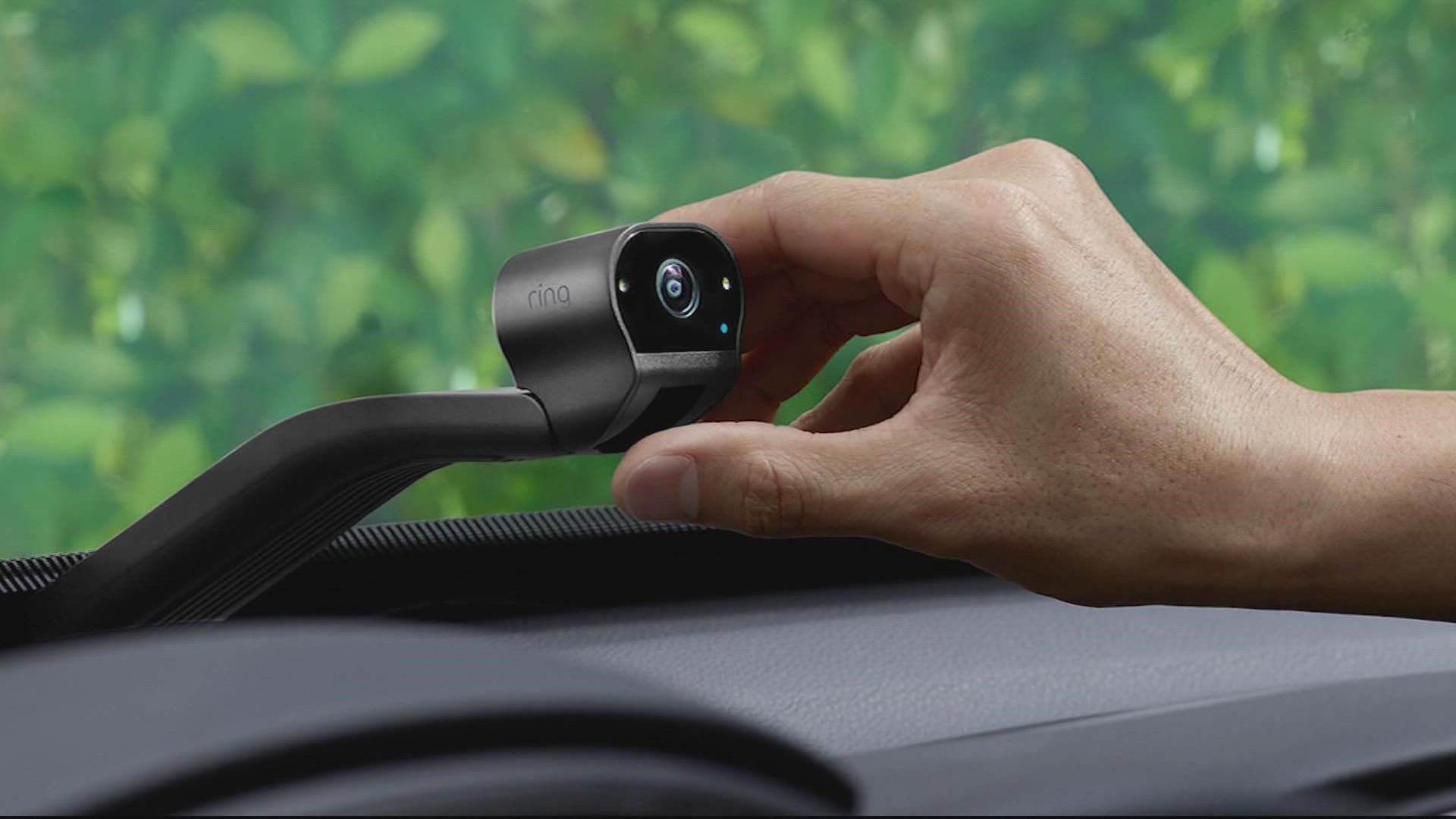 Amazon announced it will launch the Ring Car Cam, a small two-way camera that sits on the dashboard of your vehicle.