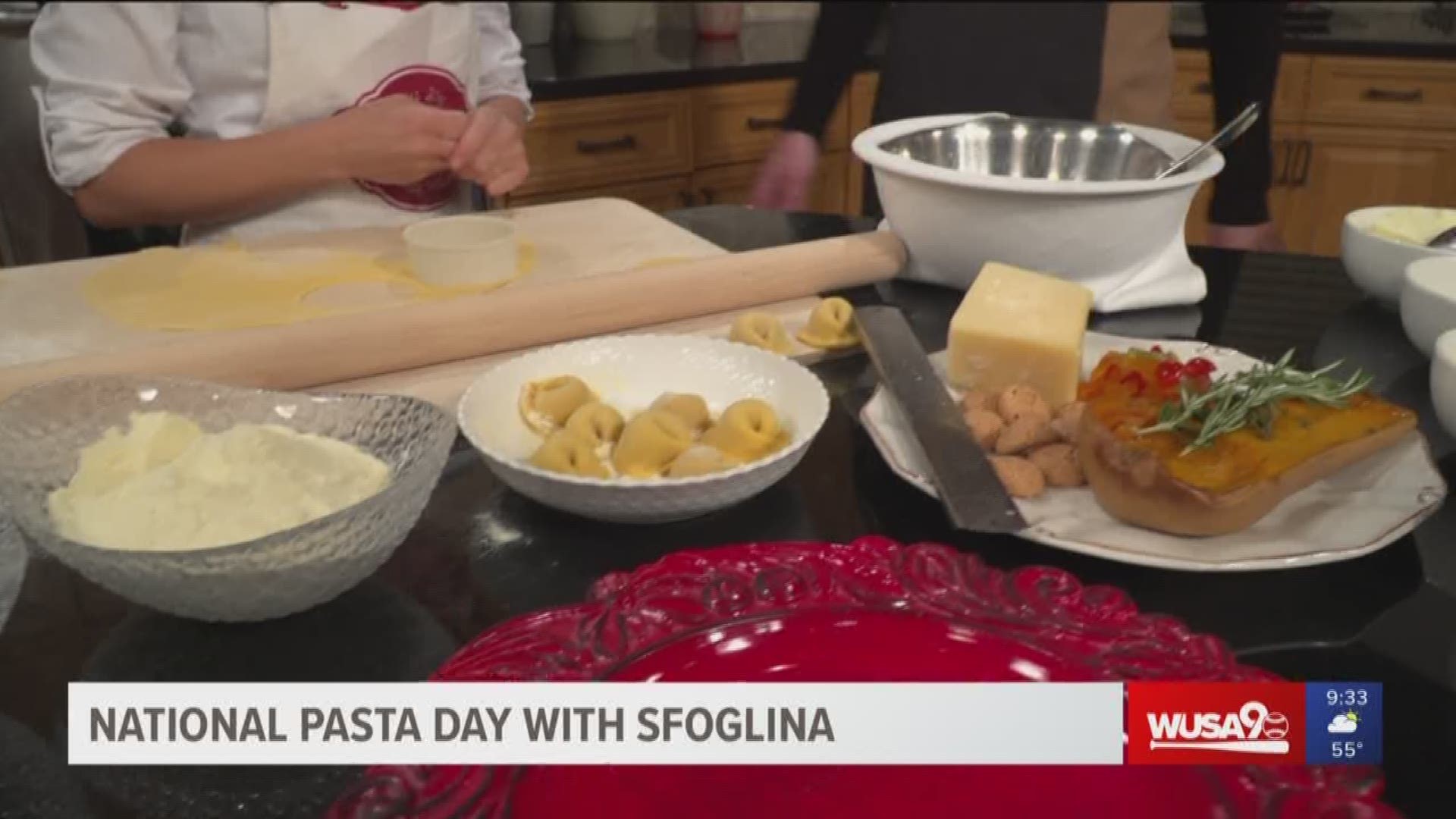 Executive chef Erin Clarke and master pasta maker Simonetta Capotondo of Sfoglina show us a unique fall pasta recipe for National Pasta Day!