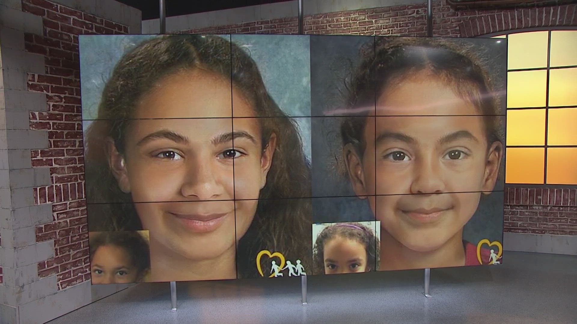 The two sisters have been found, and their mother has been arrested.