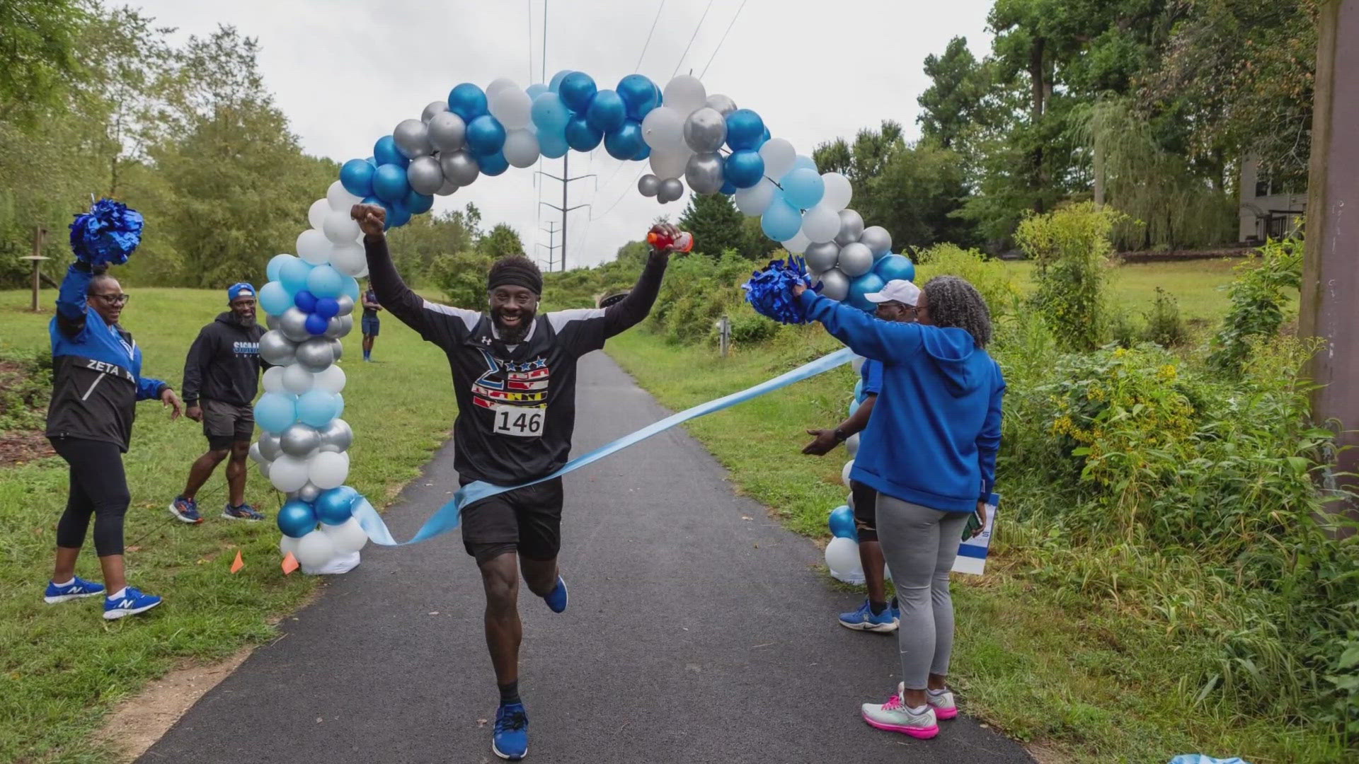 One group of men is lacing up their sneakers in support of the importance early detection, and eradicating cancer's impact.