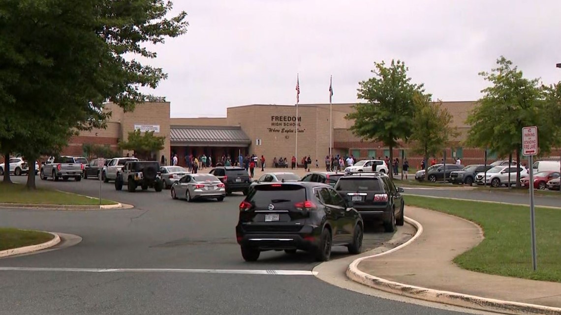 Freedom High School locked down after report of a gun at school