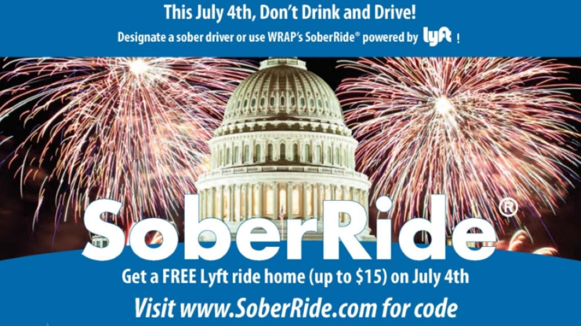 Lyft offers free rides for the Fourth of July