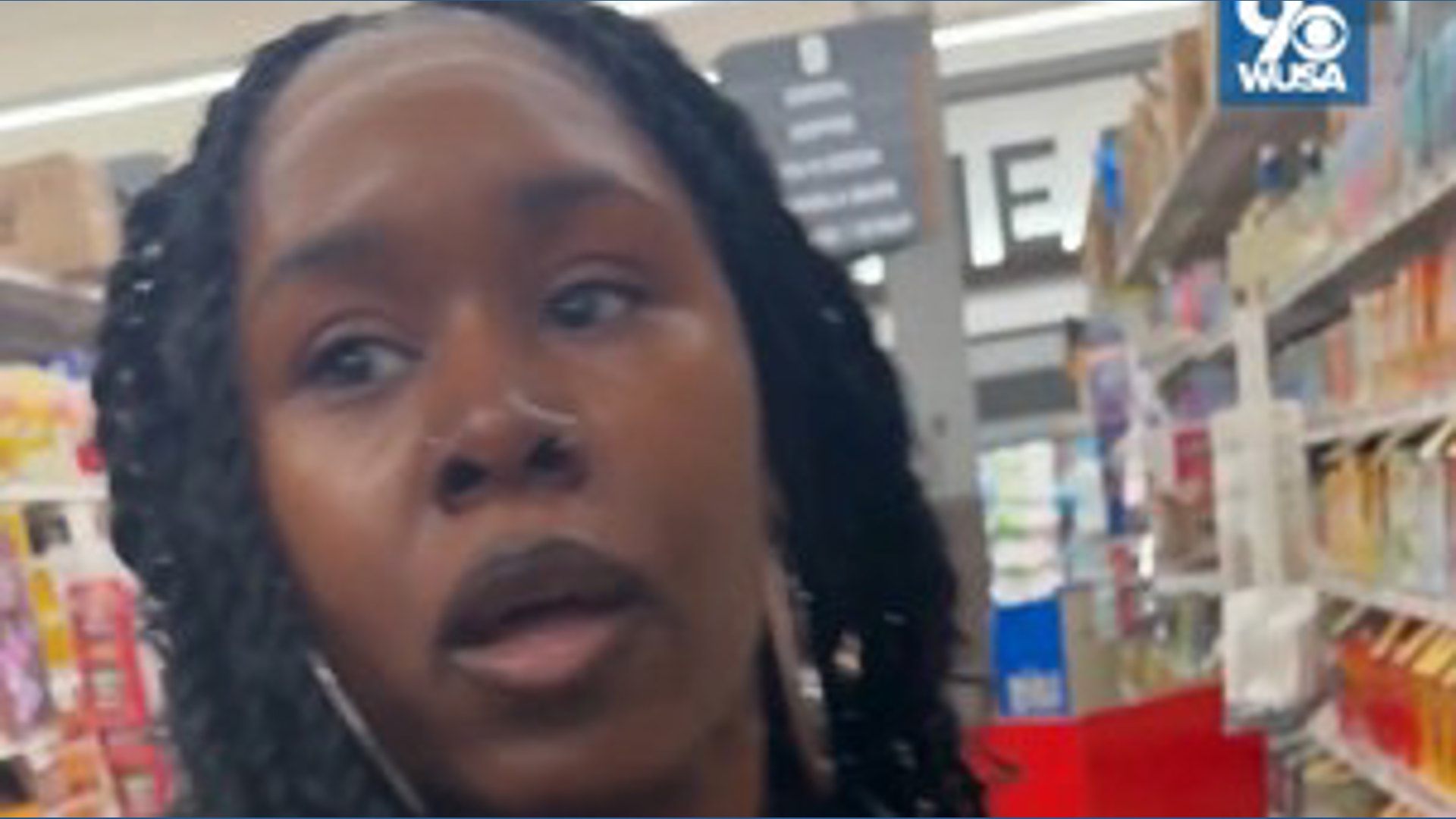 Woman arrested for viral confrontation in Virginia Giant | wusa9.com