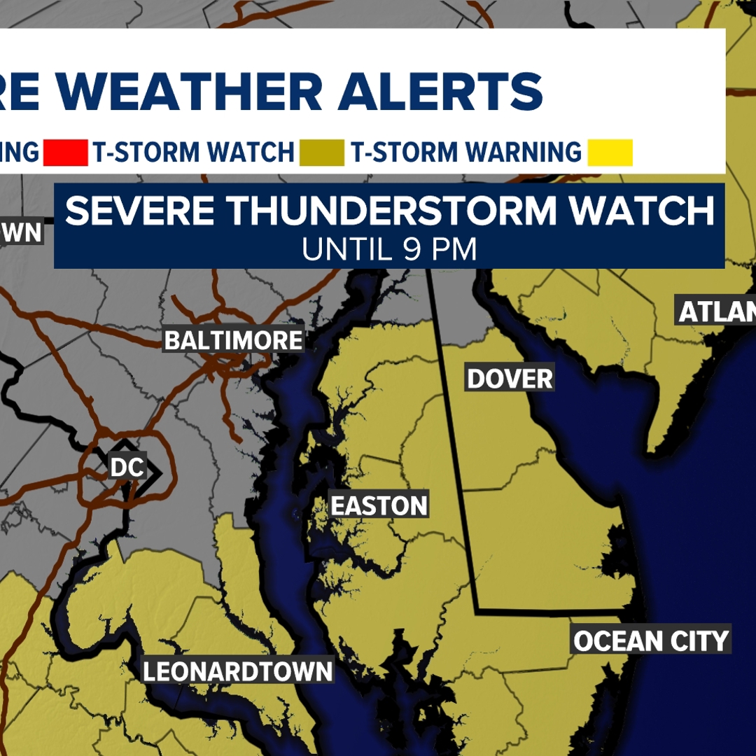 DC weather: Heavy rain and storms possible Tuesday | wusa9.com