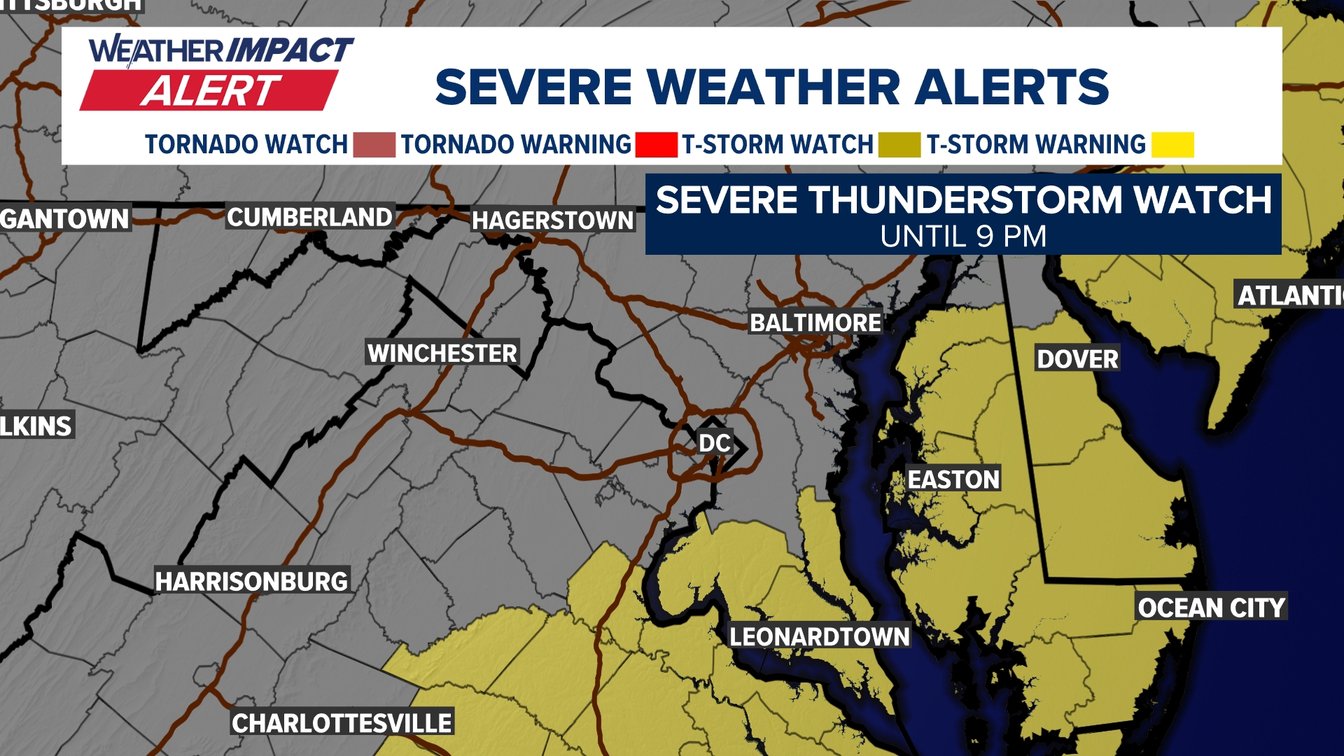 DC weather: Heavy rain and storms possible Tuesday | wusa9.com