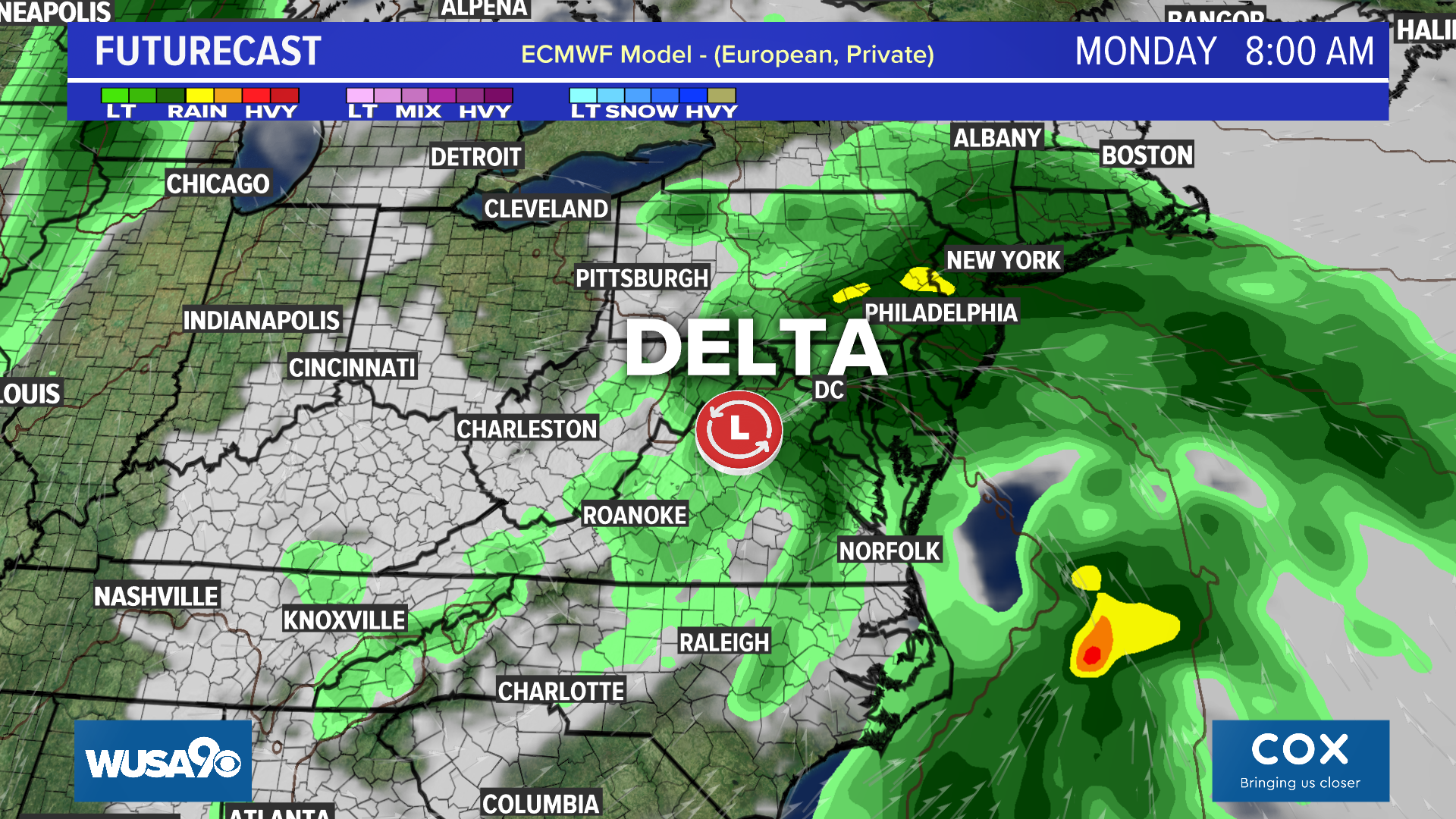 Tropical Storm Delta: How will newest storm affect D.C. | wusa9.com