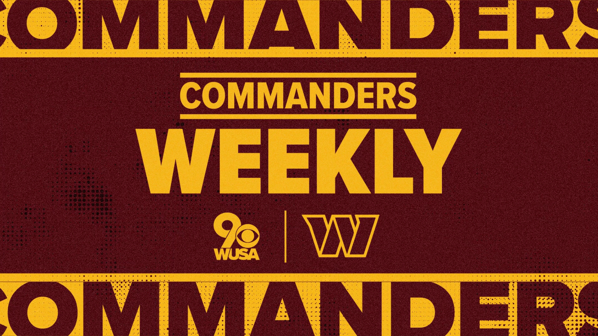 Join us every Thursday for an uplifting journey with Commanders Weekly, a 30-minute program dedicated to spotlighting the team's impactful community initiatives.