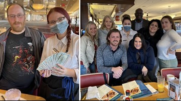 'Am I dreaming?' | One huge tip seems to lead to another at Maryland diner