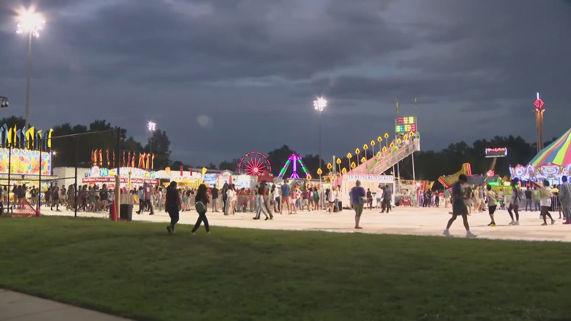 It's one of the only fairs in our area that doesn't charge an admission fee!