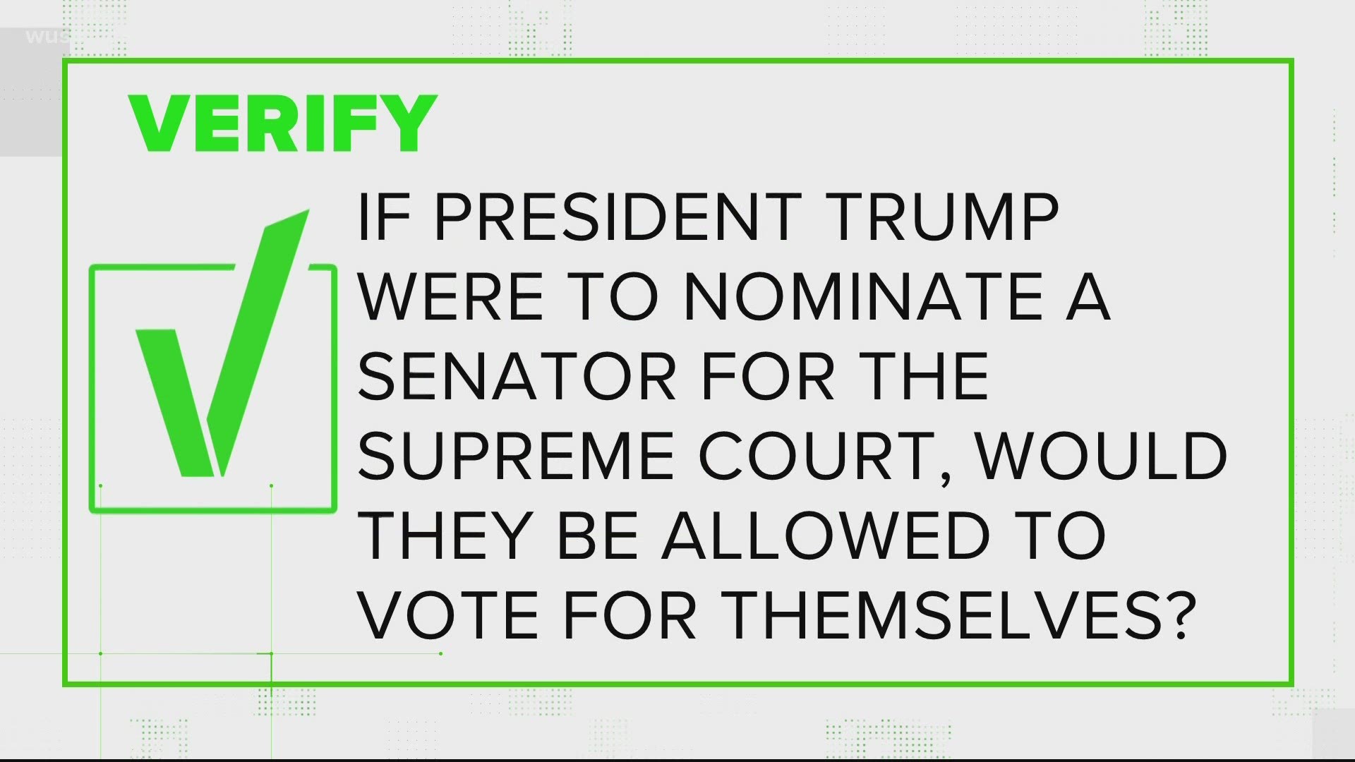 Several Senators are believed to be on President Trump's shortlist to replace Ruth Bader Ginsburg.