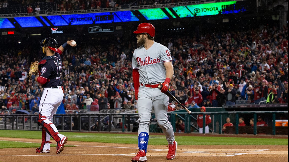 Bryce Harper roasted by Nats fans, heavily booed, strikes out in