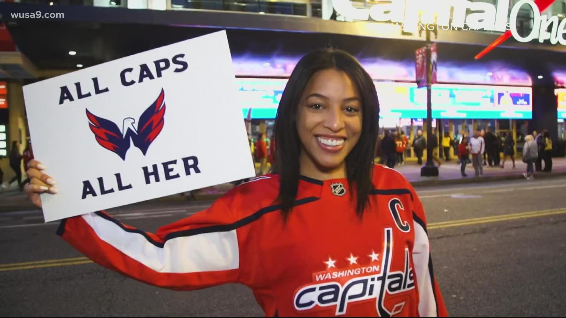 Old iPhone hammer': Caps fan dials up quick assist after hockey