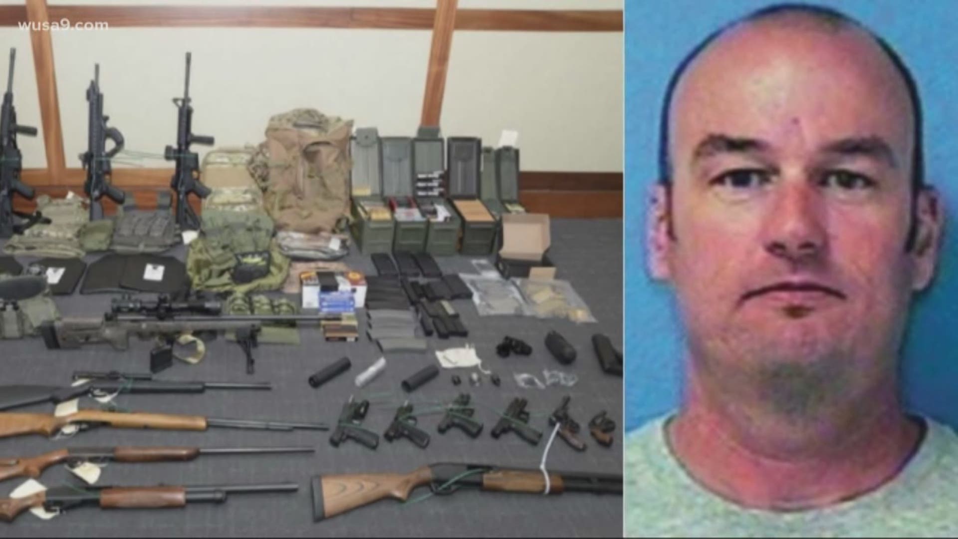 A Montgomery County man accused of planning a terror attack wants most of his charges dropped.
Coast Guard Lieutenant Christopher Hasson. The FBI says he wanted to kill innocent people...
His former neighbors want him to stay in jail.