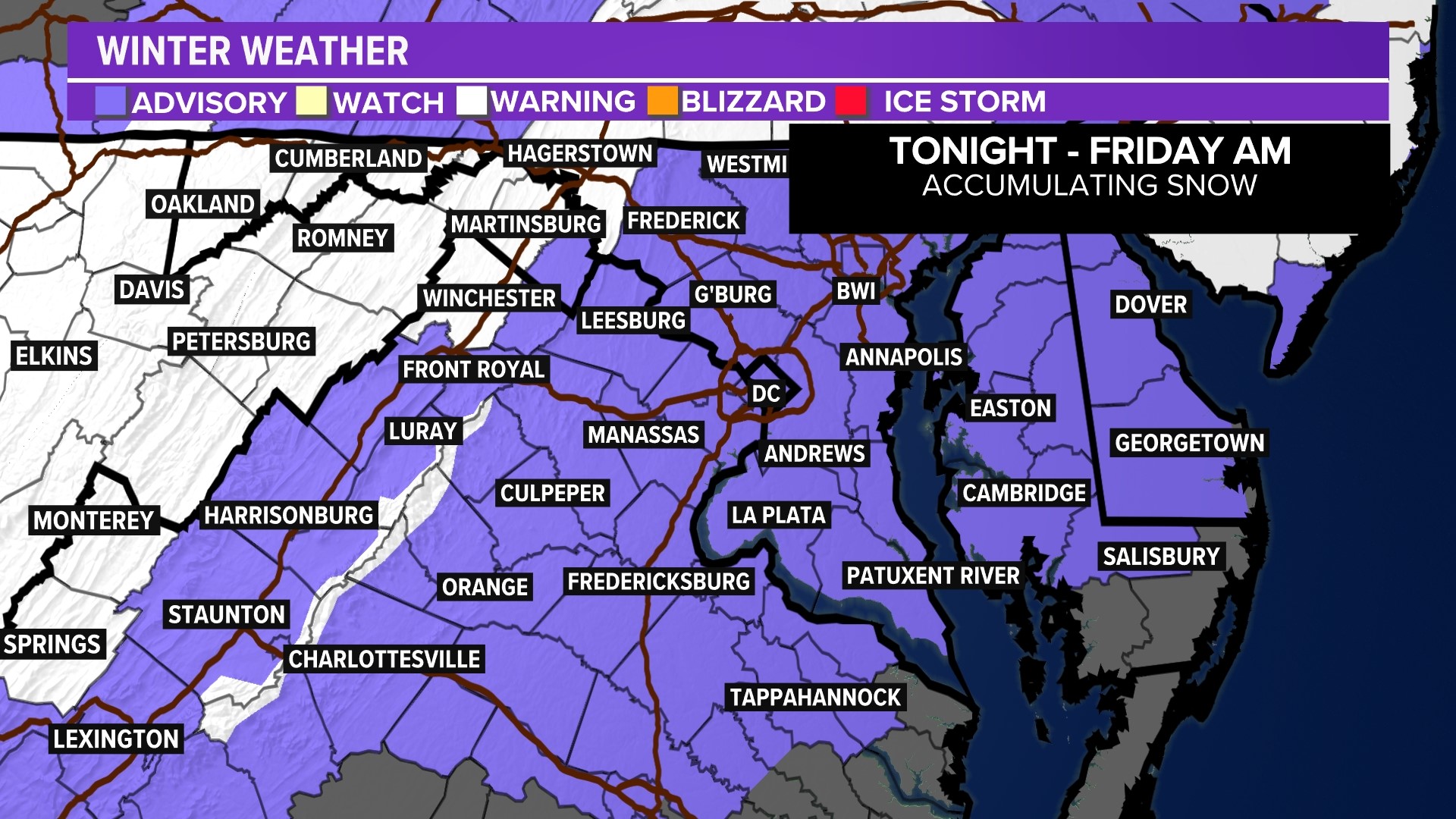 More snow in the forecast for DC this week | wusa9.com