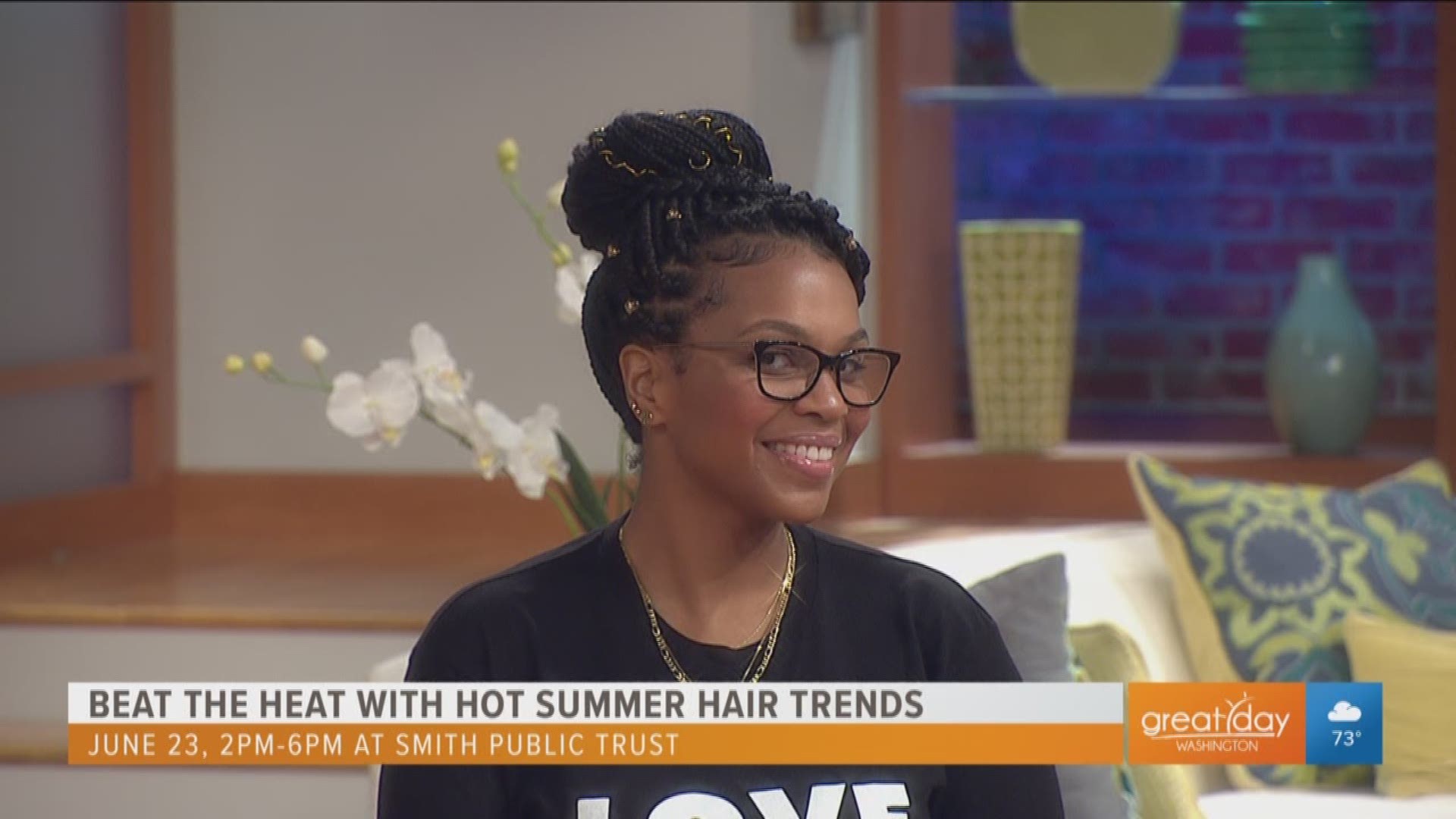 Natural hair styles to beat the summer heat! 