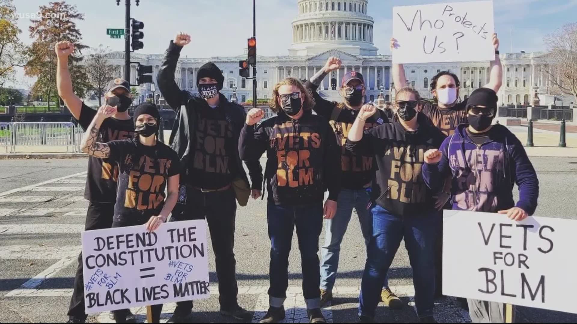 Navy vet David Smith founded Continue to Serve after watching federal forces tear gas peaceful protesters. Now, his group is helping to clean after the Capitol riot.