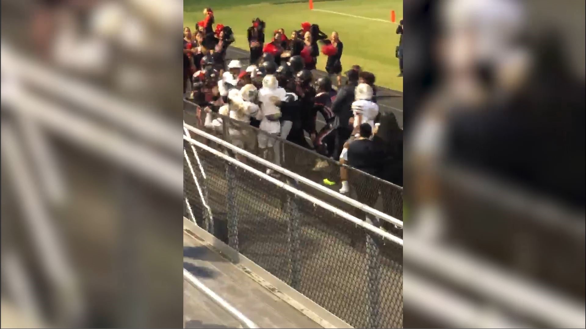 The fight was between players from John F. Kennedy High School and Northwood High School.