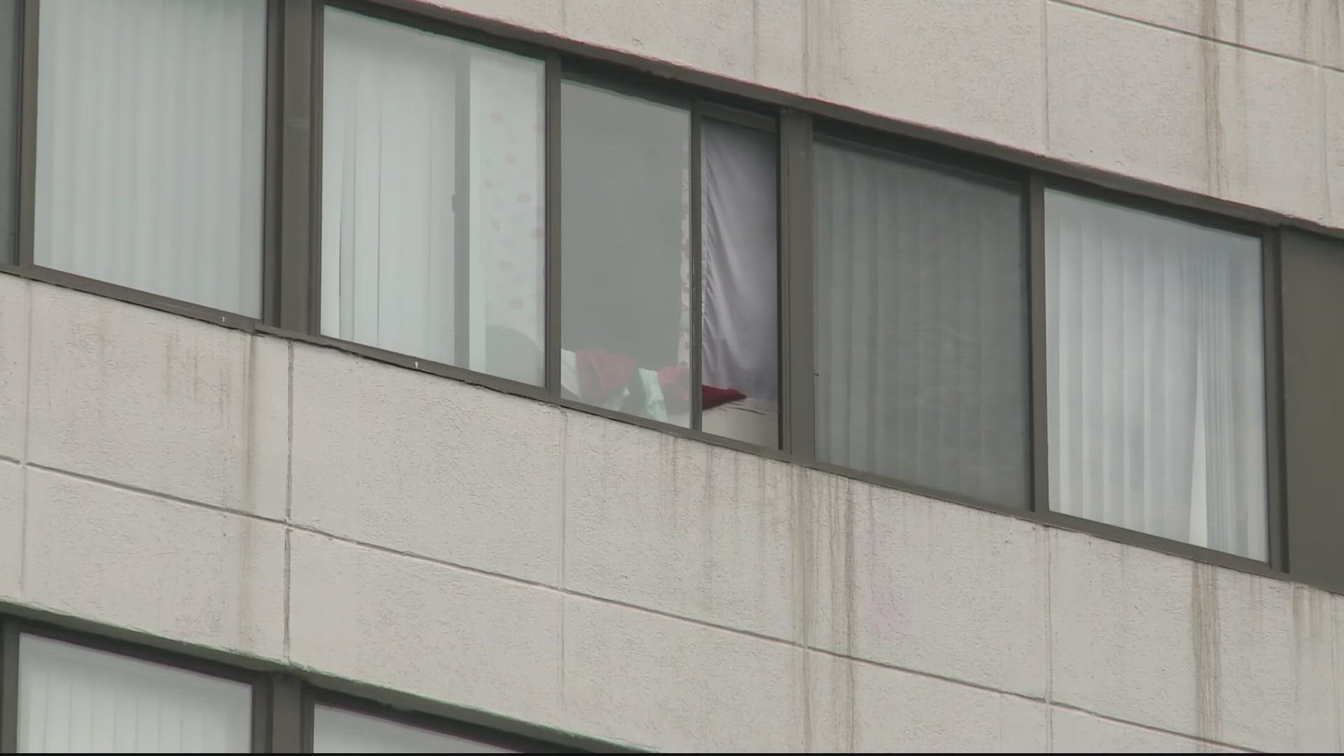 We've learned a three-year-old boy is dead after falling from a high-rise apartment building window.