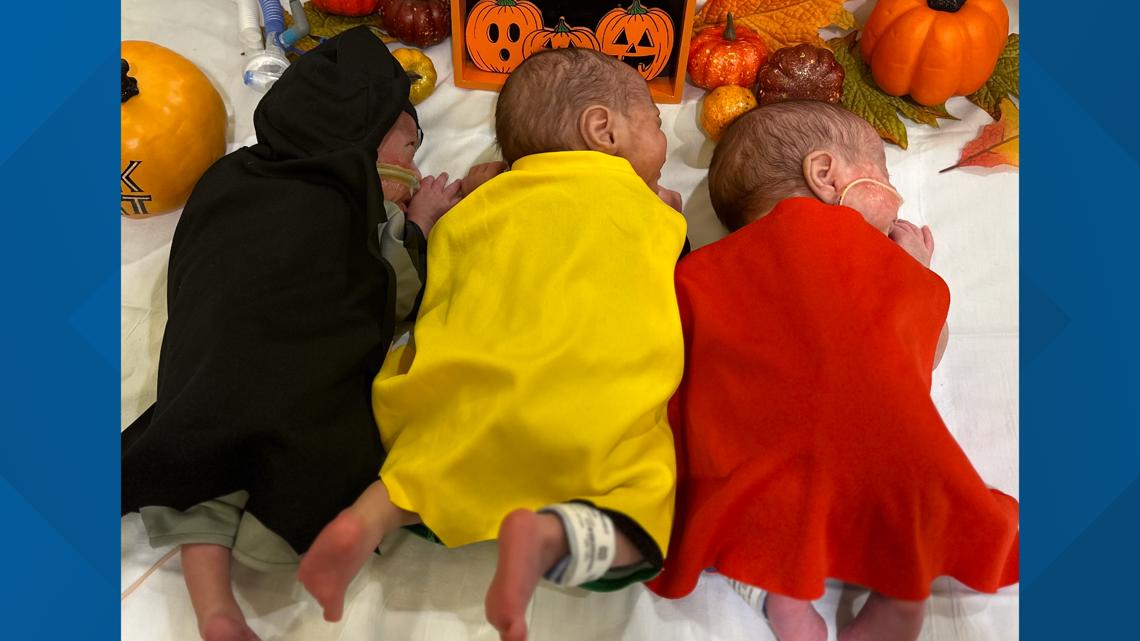 Maryland Children's Hospital NICU patients dress up for Halloween