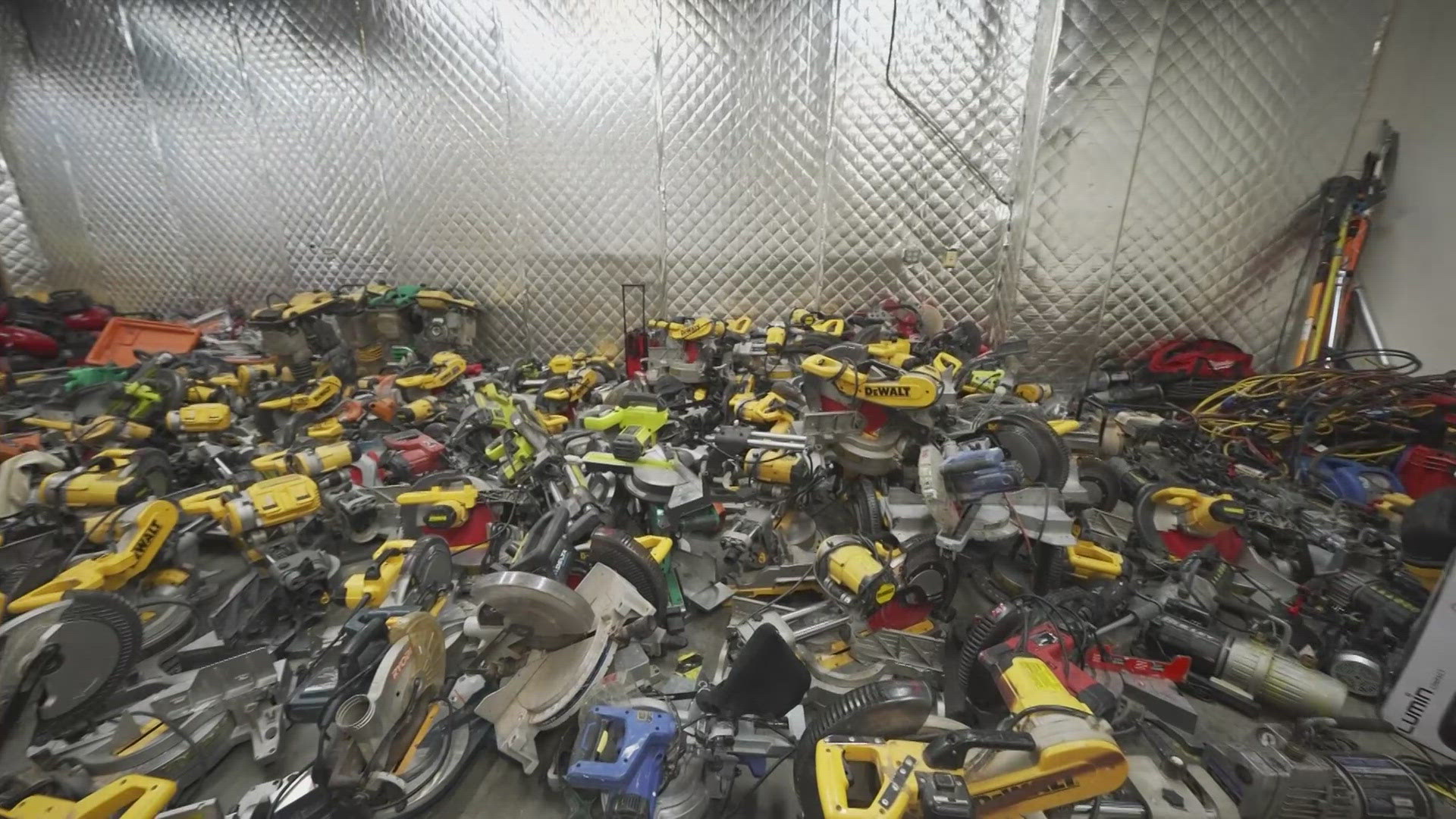 After nearly six months of searching, Howard County Police have recovered 18,600 stolen construction tools and identified 155 victims of a widespread scheme.