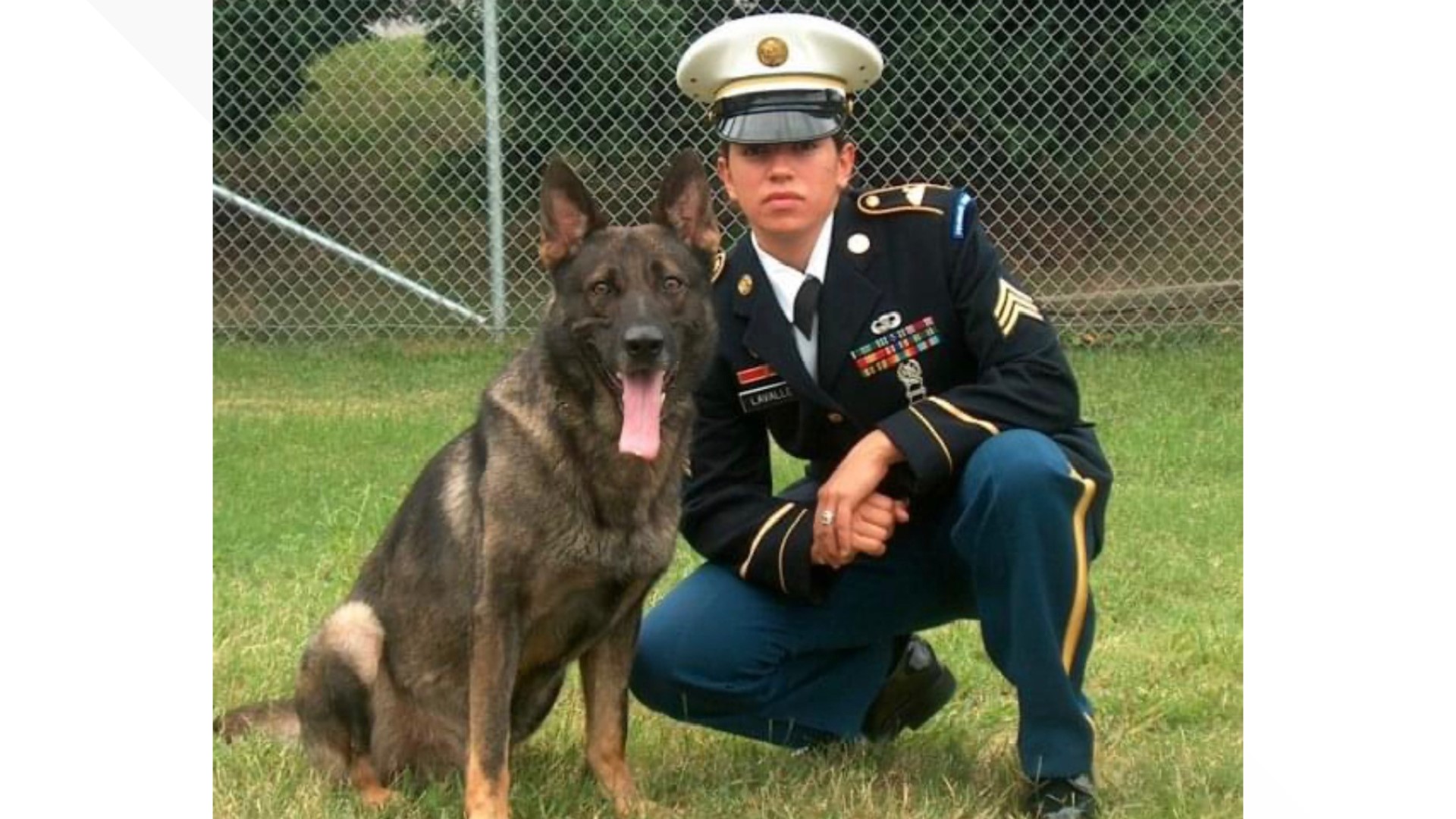 We meet SGT. MAJ. Viridiana Lavalle, the first female U.S. Army Military Working Dog Program Manager. She and Sgt. Justin Peyton talk about being k-9 handlers.