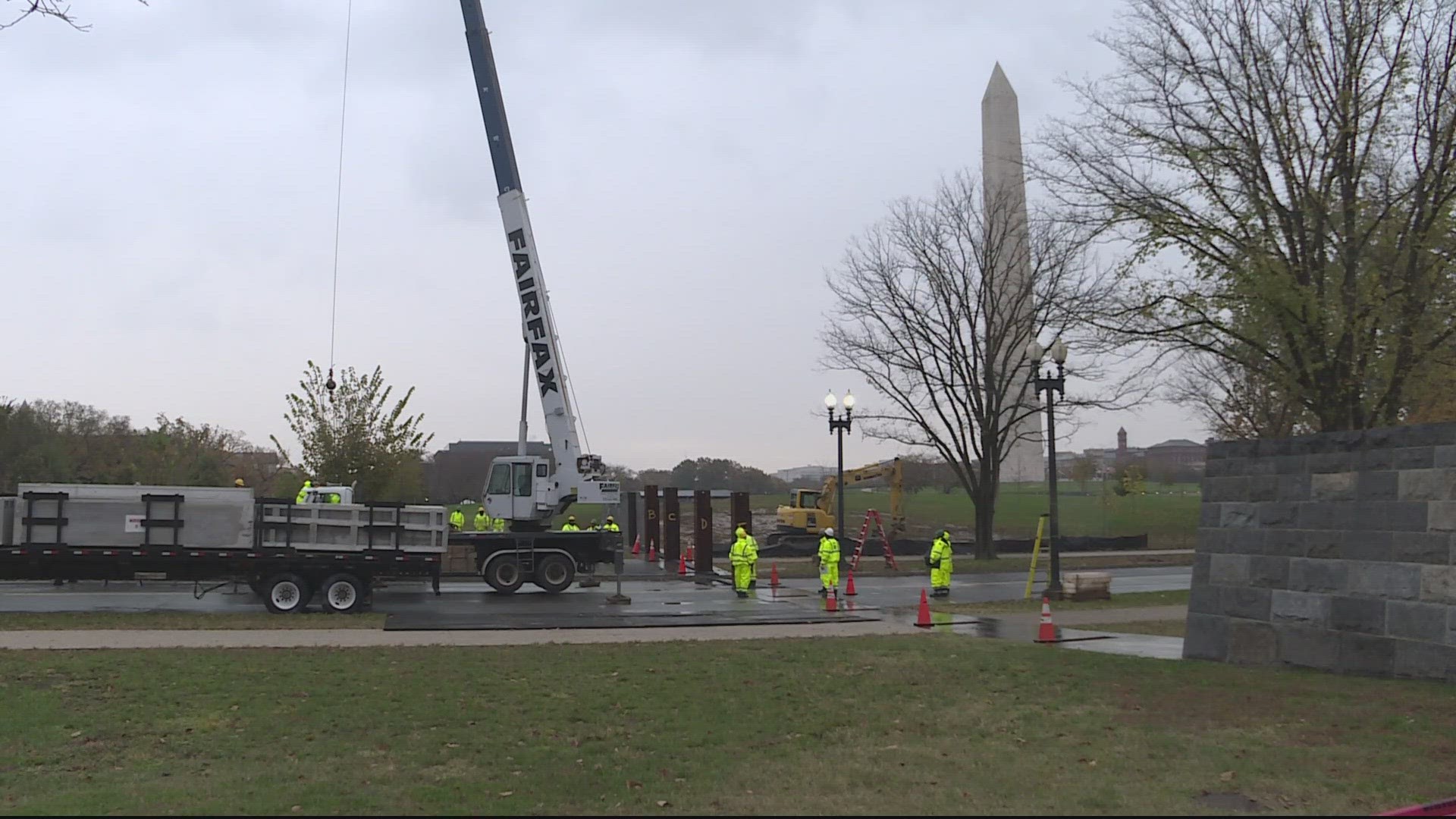 Levee testing closes roads on the National Mall | wusa9.com