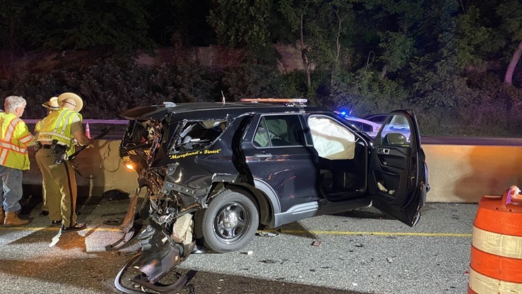Maryland State Trooper released from hospital after catastrophic Beltway work zone crash