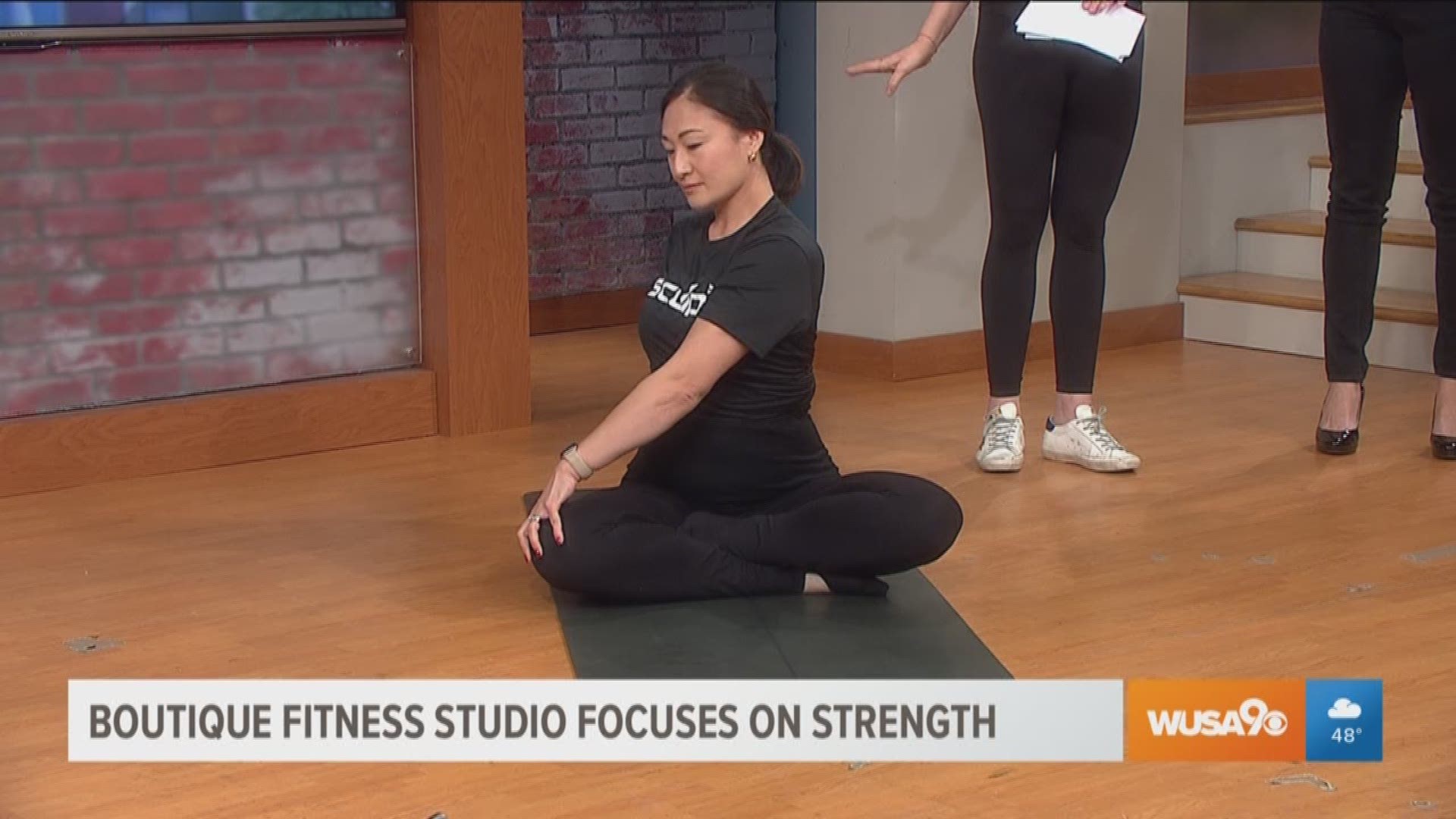 Betsy Weissman, owner of Sculp'd, a boutique fitness studio, shares a few exercises the unique studio provides.