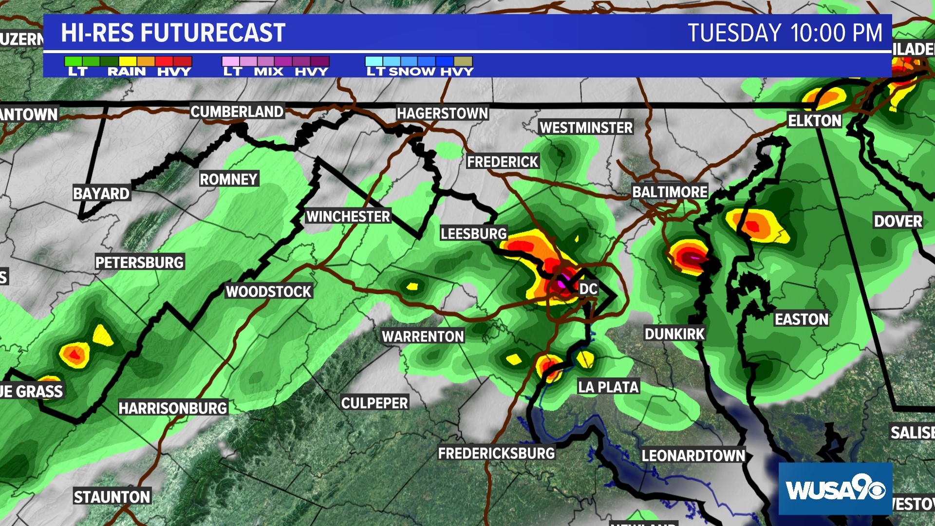 Severe weather forecast in the DC region | wusa9.com